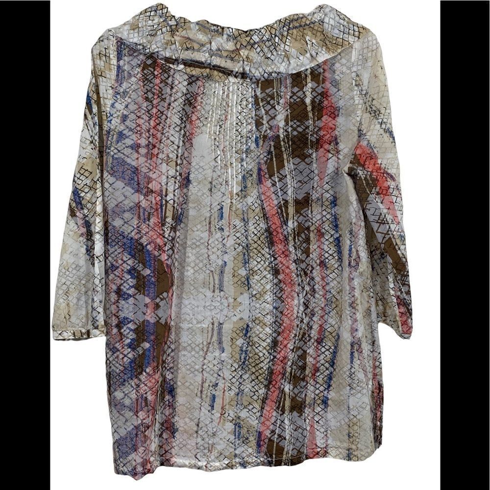 ESCADA SPORT - 100% COTTON SUMMERTIME BLOUSE. SIZE 38. EXCELLENT CONDITION !!B22 - Picture 3 of 16